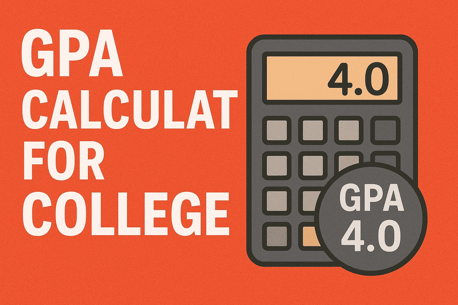 GPA Calculator For College