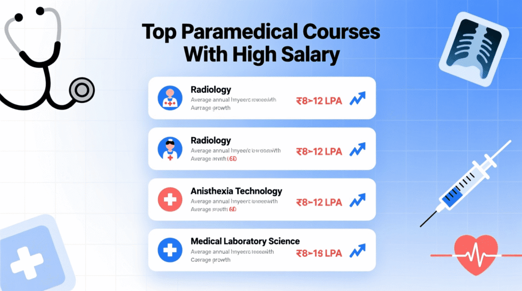 Top Paramedical Courses With High Salary