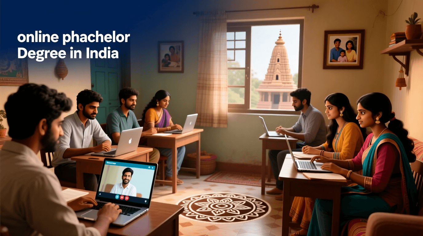 online bachelor Degree in India