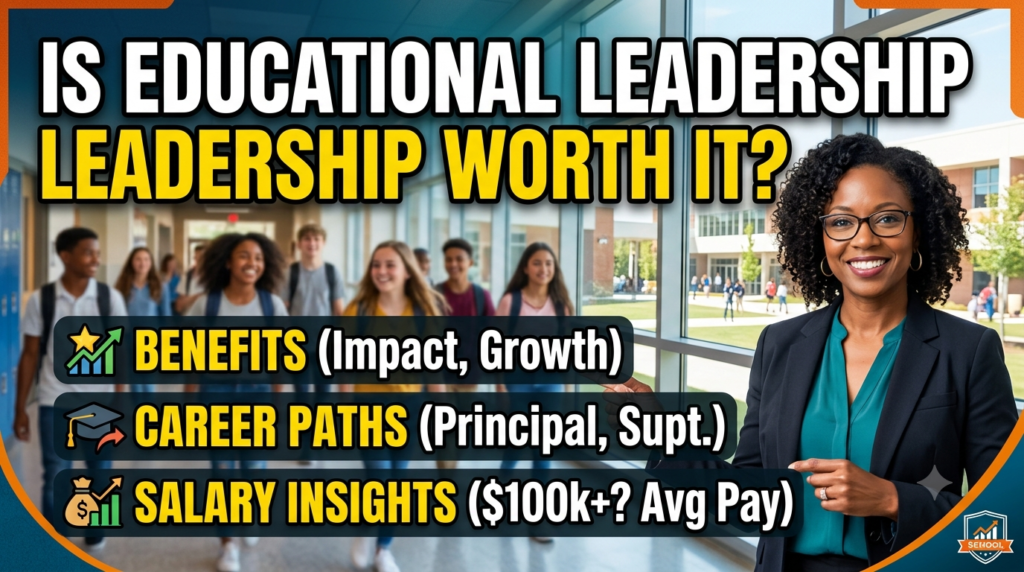 Is Education Leadership Worth It