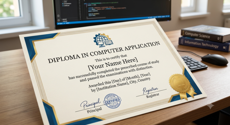Diploma In Computer Application(OL)