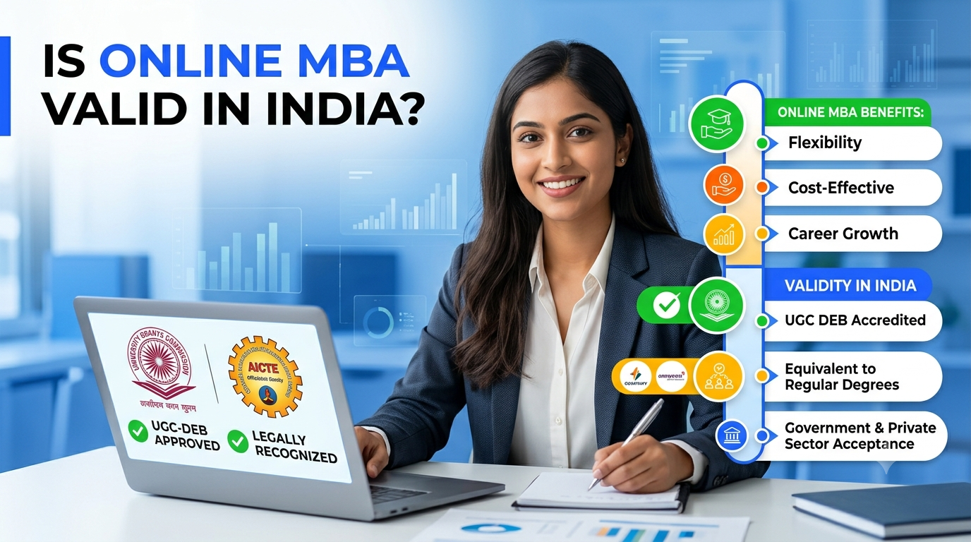 Is Online MBA Valid in India