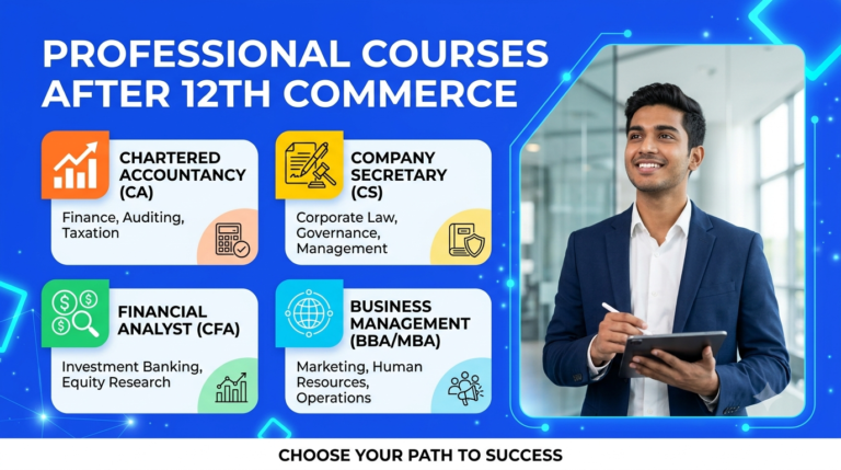 Professional Courses After 12th Commerce